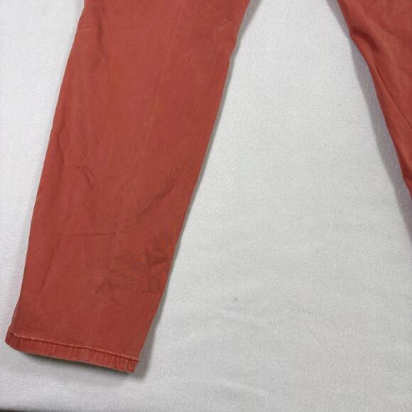 Universal Thread womens jeans 14 32R red mid rise skinny button fly Y2K - Picture 15 of 16
